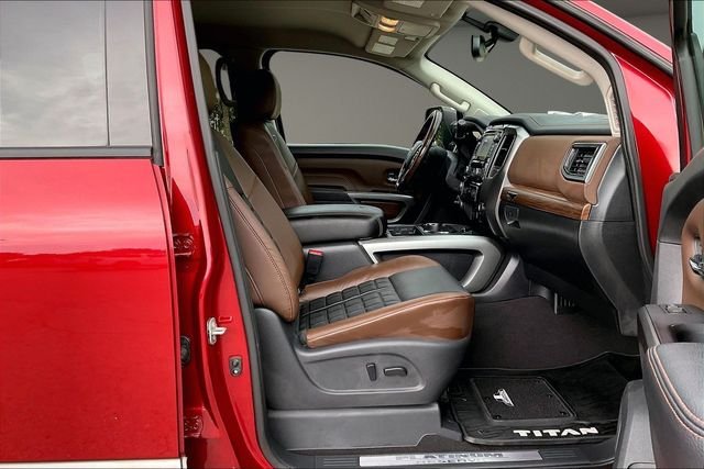 Used 2017 Red Nissan Platinum Reserve image 7
