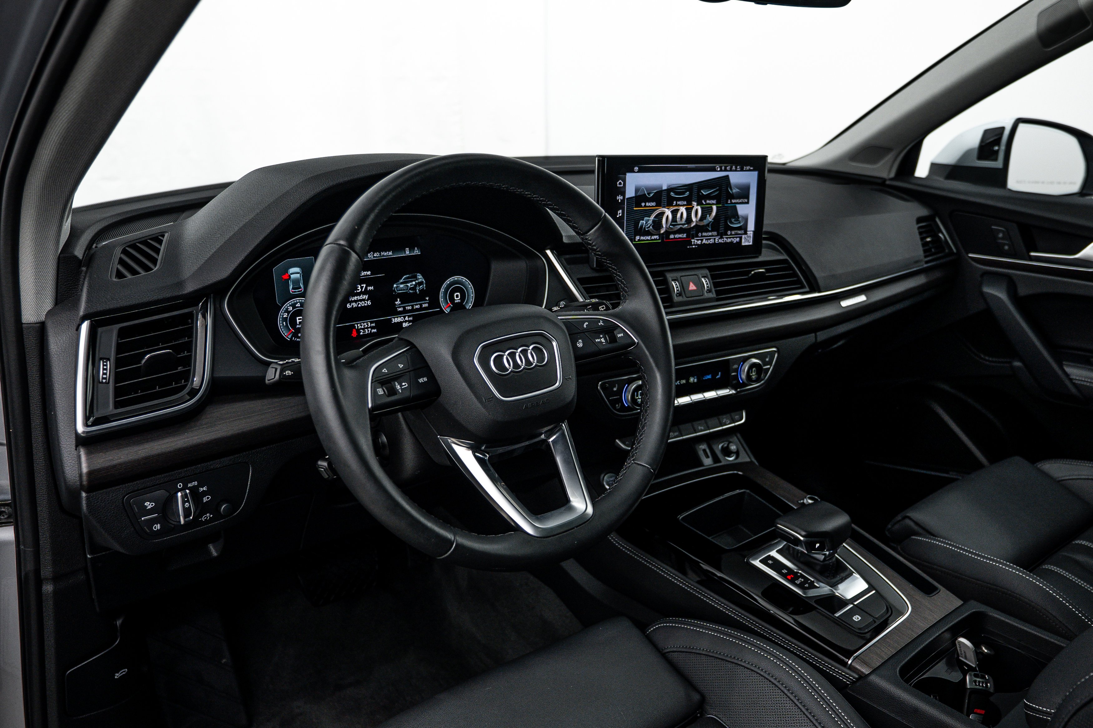 Certified Used 2023 Florett Silver Metallic Audi S line Premium Plus image 9