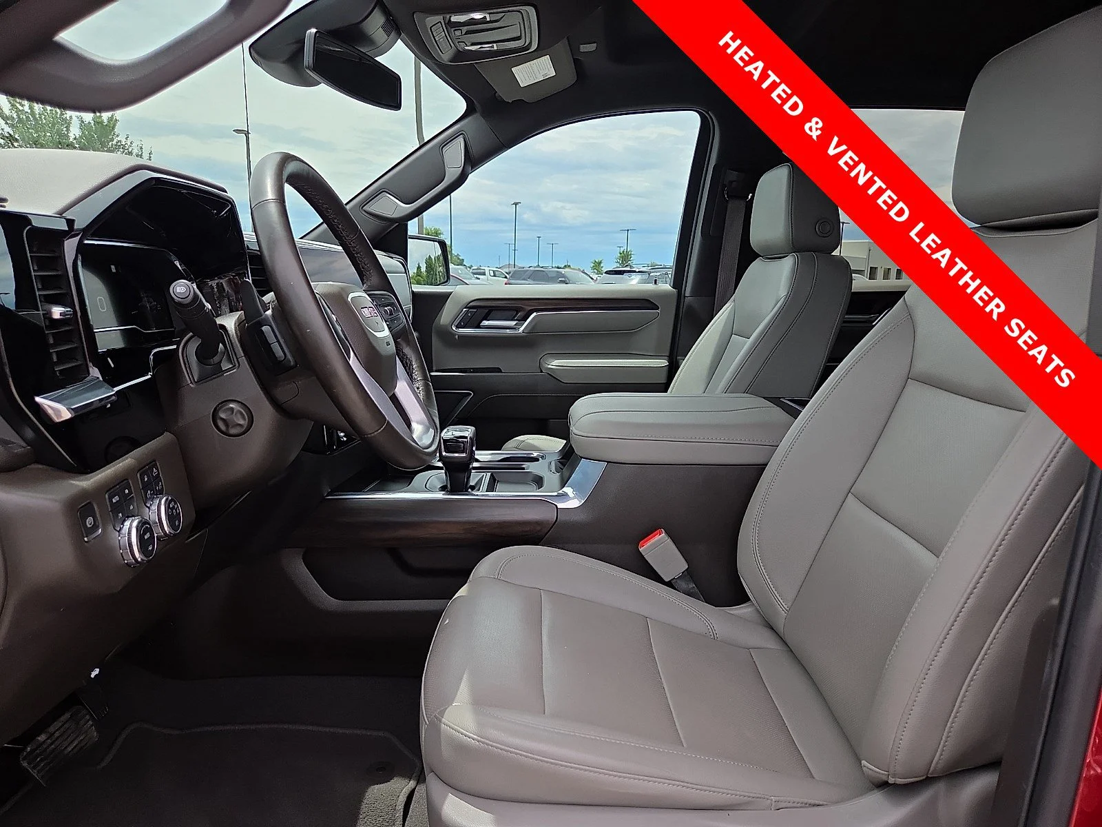 Used 2023 Volcanic Red Tintcoat GMC SLT image 15