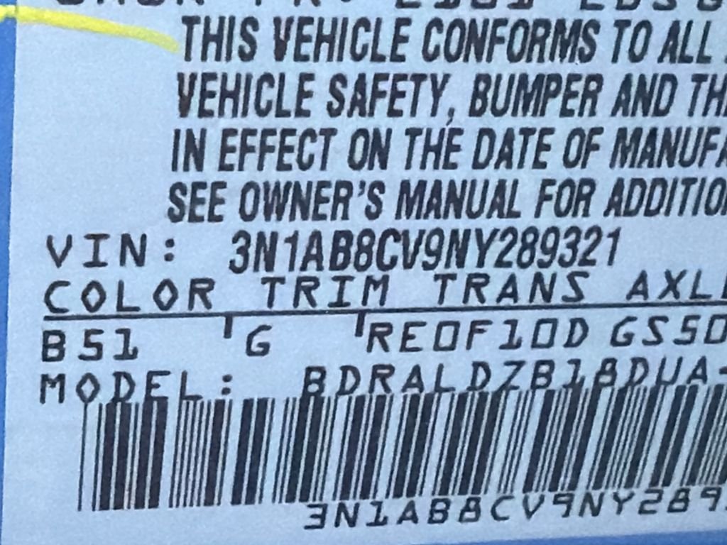 Used 2022 Blue Nissan SV image 32