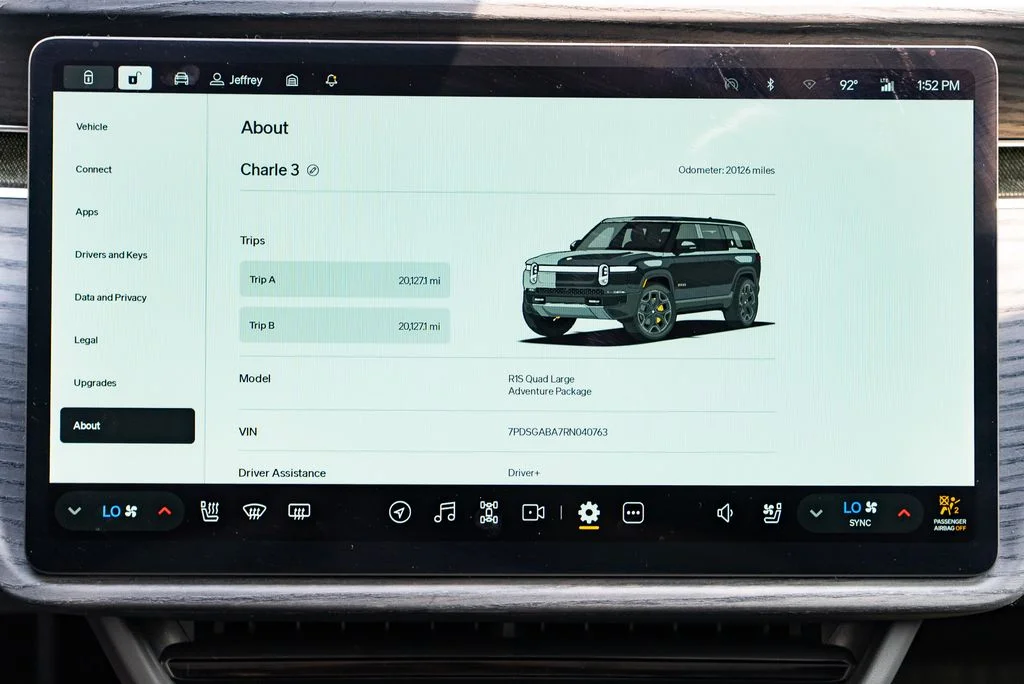 Used 2024 Black Rivian Adventure image 15