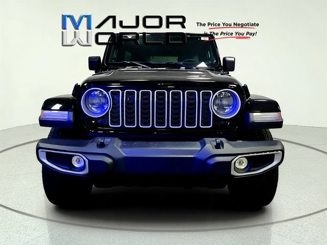 Used 2025 Black Jeep Sahara 4xe image 3
