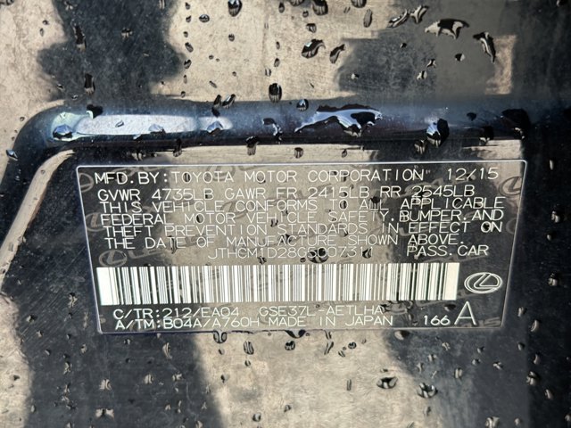 Used 2016 Black Lexus  image 28