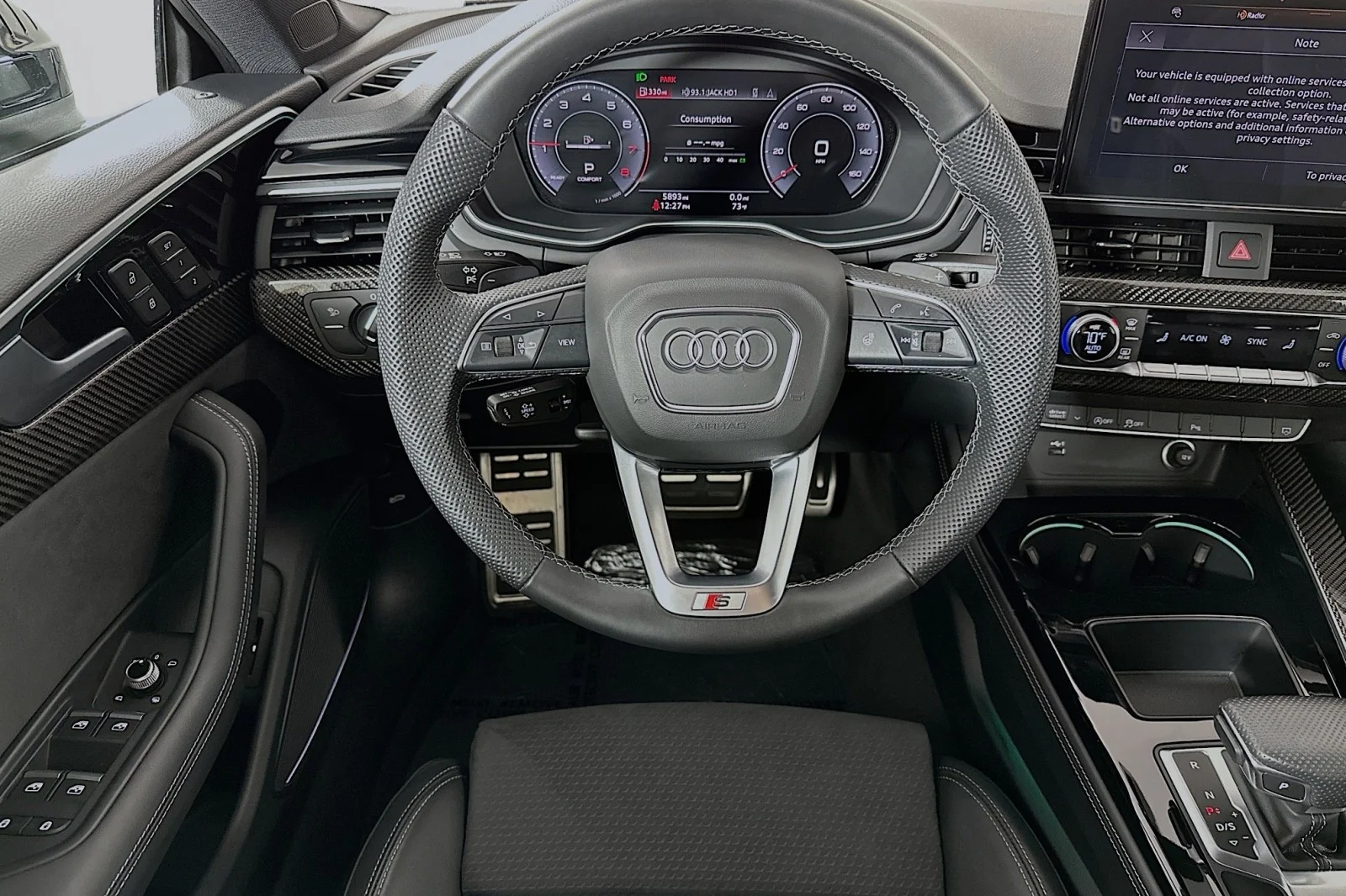 Used 2025 Mythos Black Metallic Audi S line Premium Plus image 5
