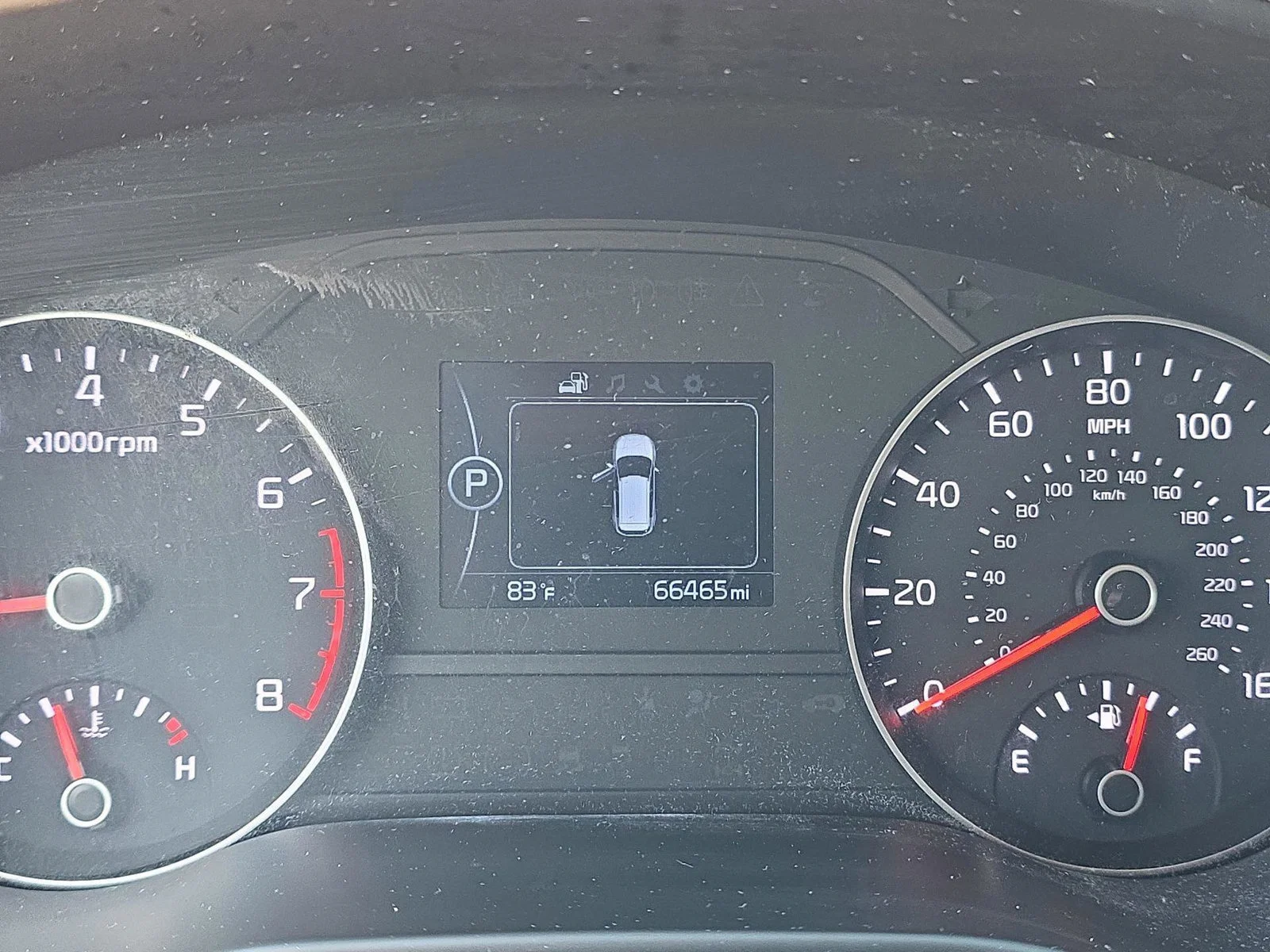Used 2019 Blue Kia EX image 31