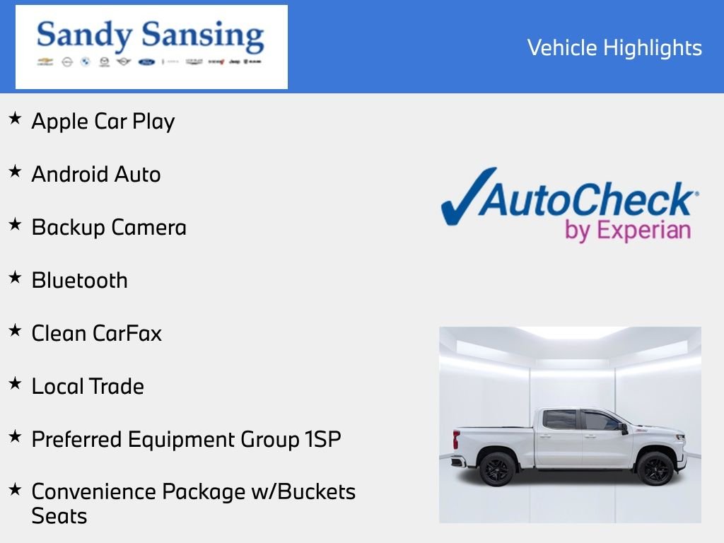 Used 2022 White Chevrolet RST image 7