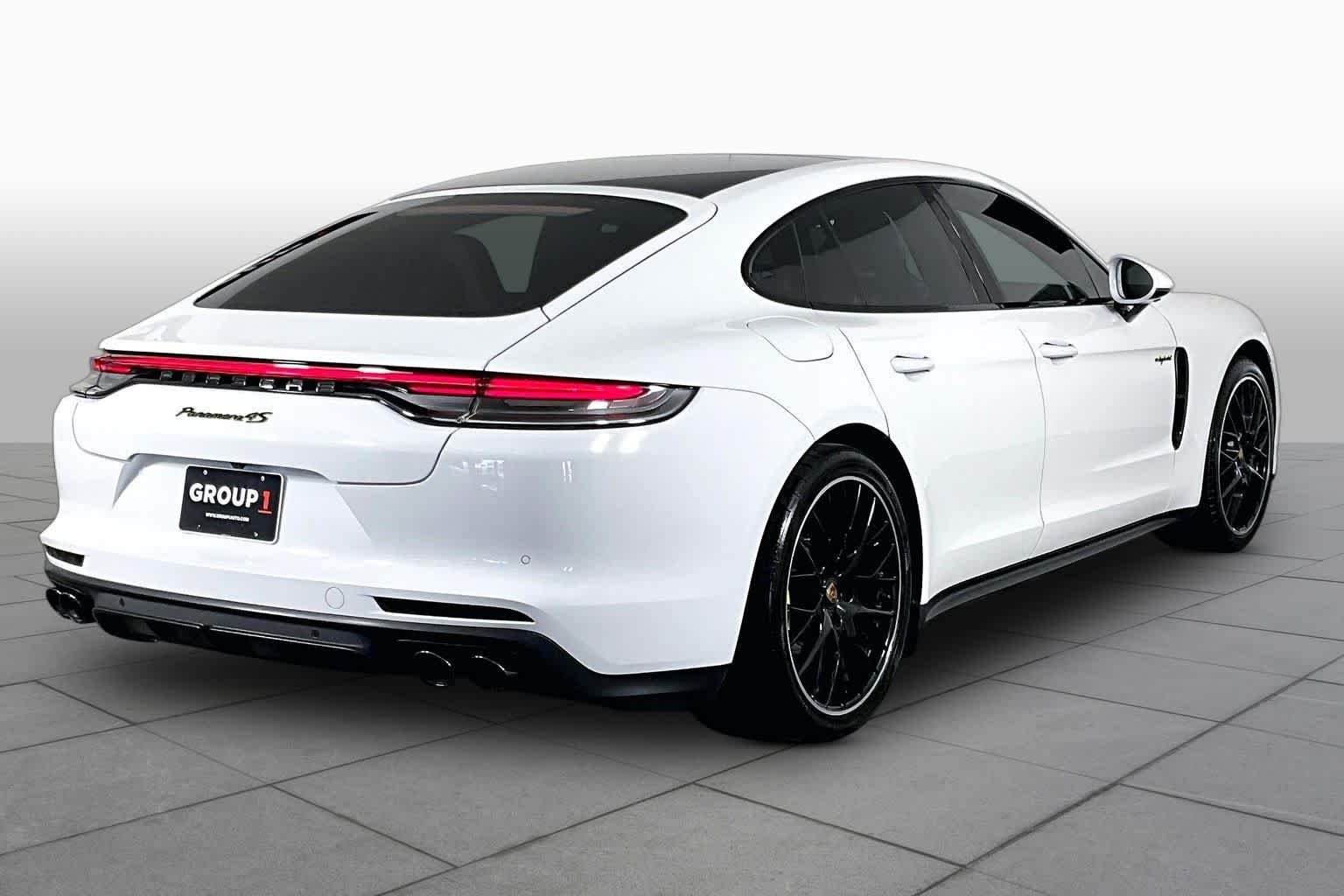 Used 2021 Carrara White Metallic Porsche 4S E-Hybrid image 12