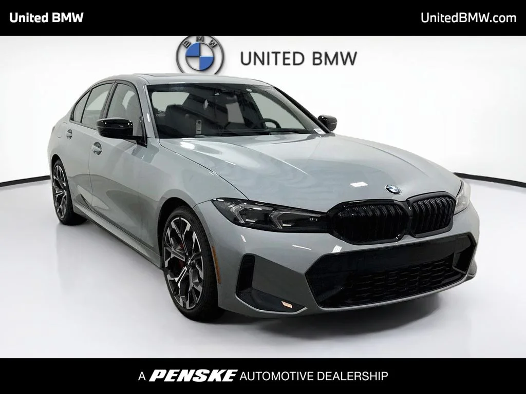 New 2026 Gray Metallic BMW 330i image 3