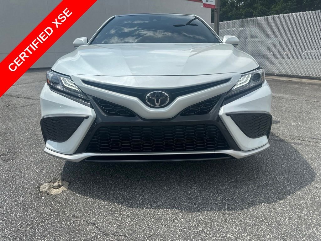 Certified Used 2021 Pearl Toyota XSE image 2