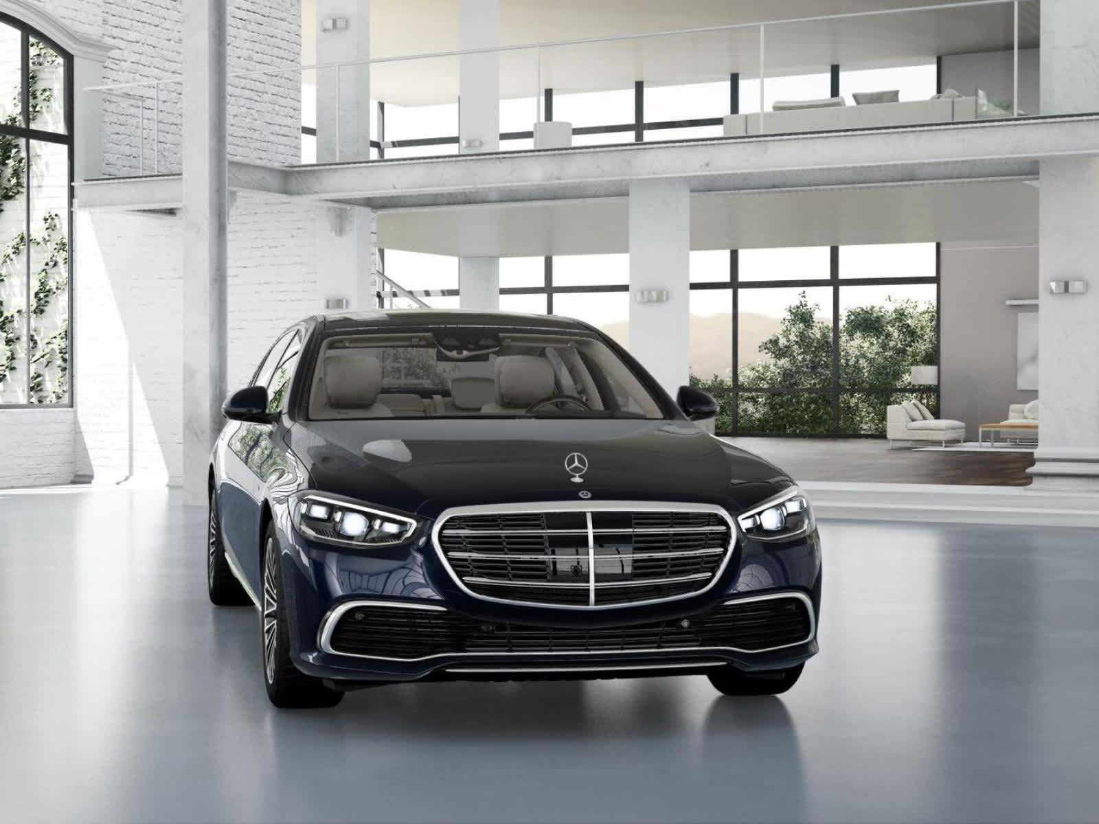 New 2025 Nautical Blue Metallic Mercedes-Benz S 580 image 7