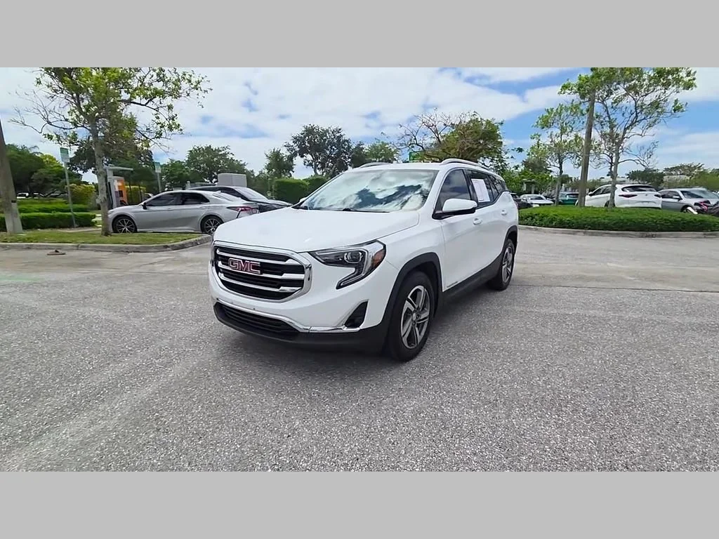 Used 2020 Summit White GMC SLT image 49