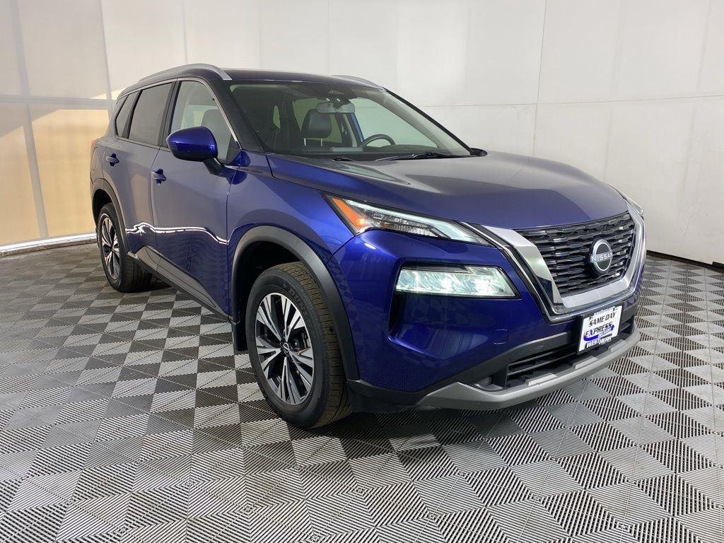 Used 2023 Caspian Blue Metallic Nissan SV image 11