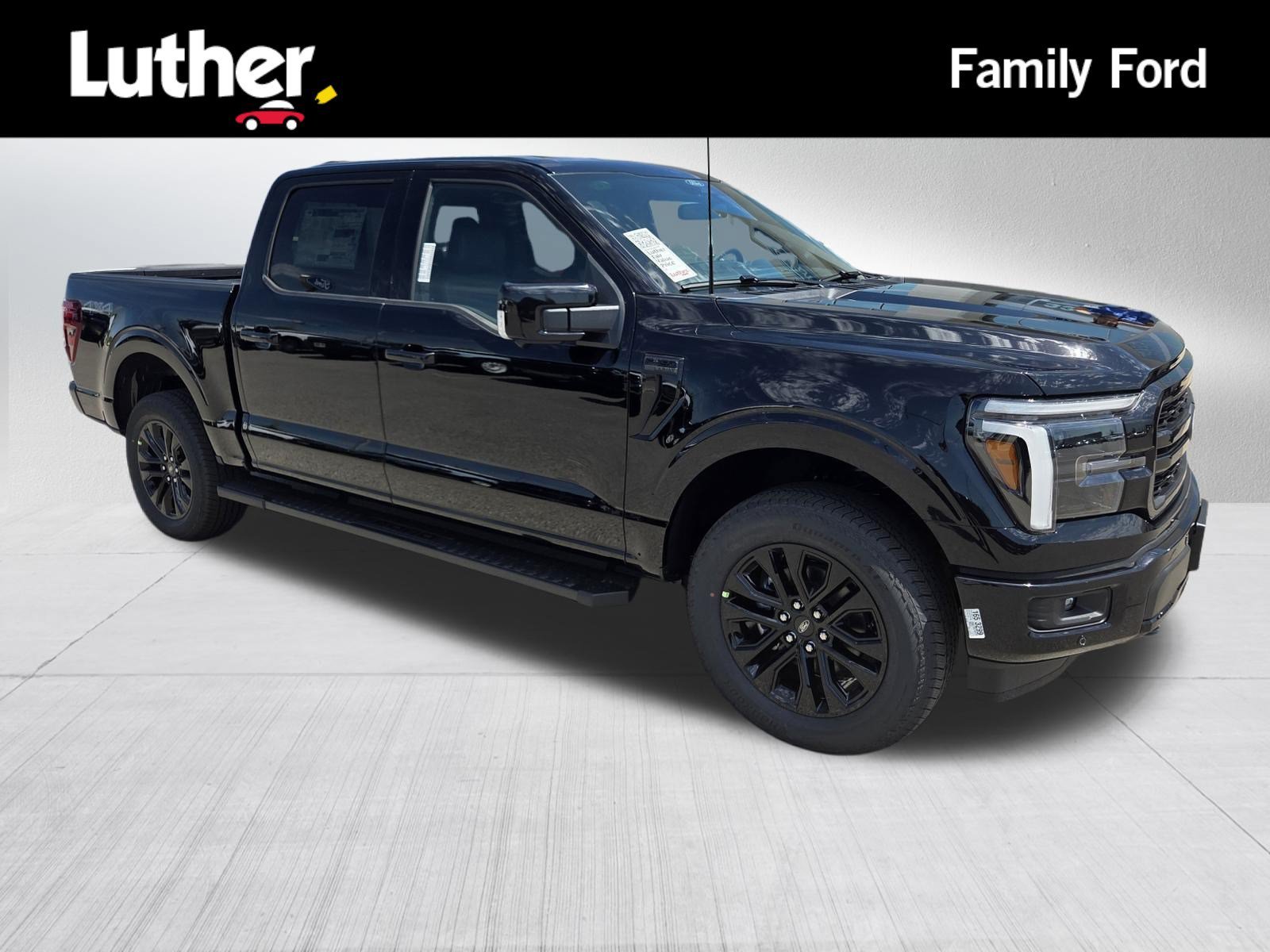 New 2026 Agate Black Metallic Ford LARIAT image 1