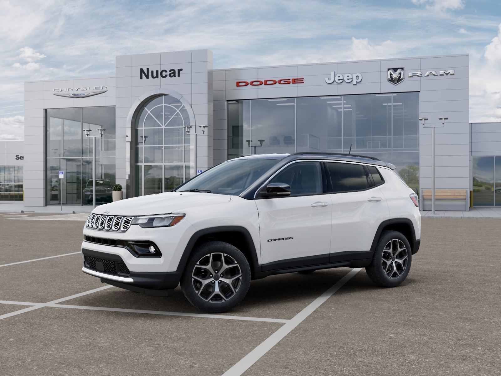 New 2026 Bright White Clearcoat Jeep Limited image 3