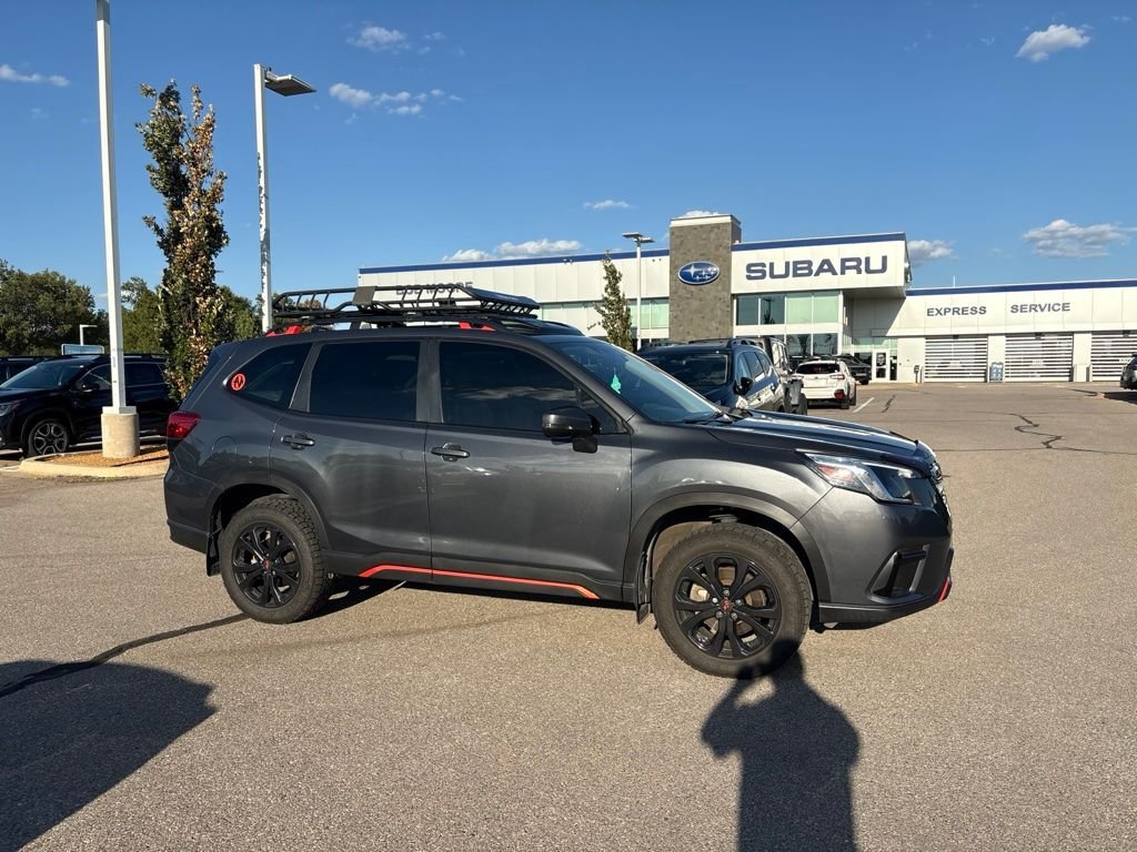 Used 2022 Gray Subaru Sport image 1