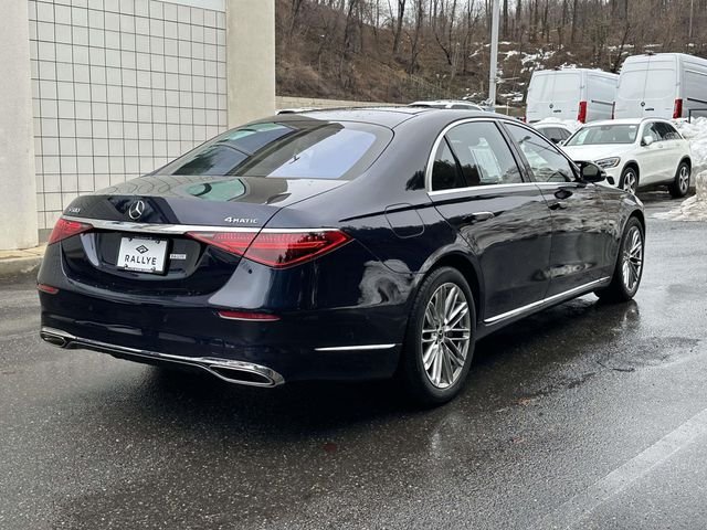 Certified Used 2022 Blue Mercedes-Benz S 580 image 5
