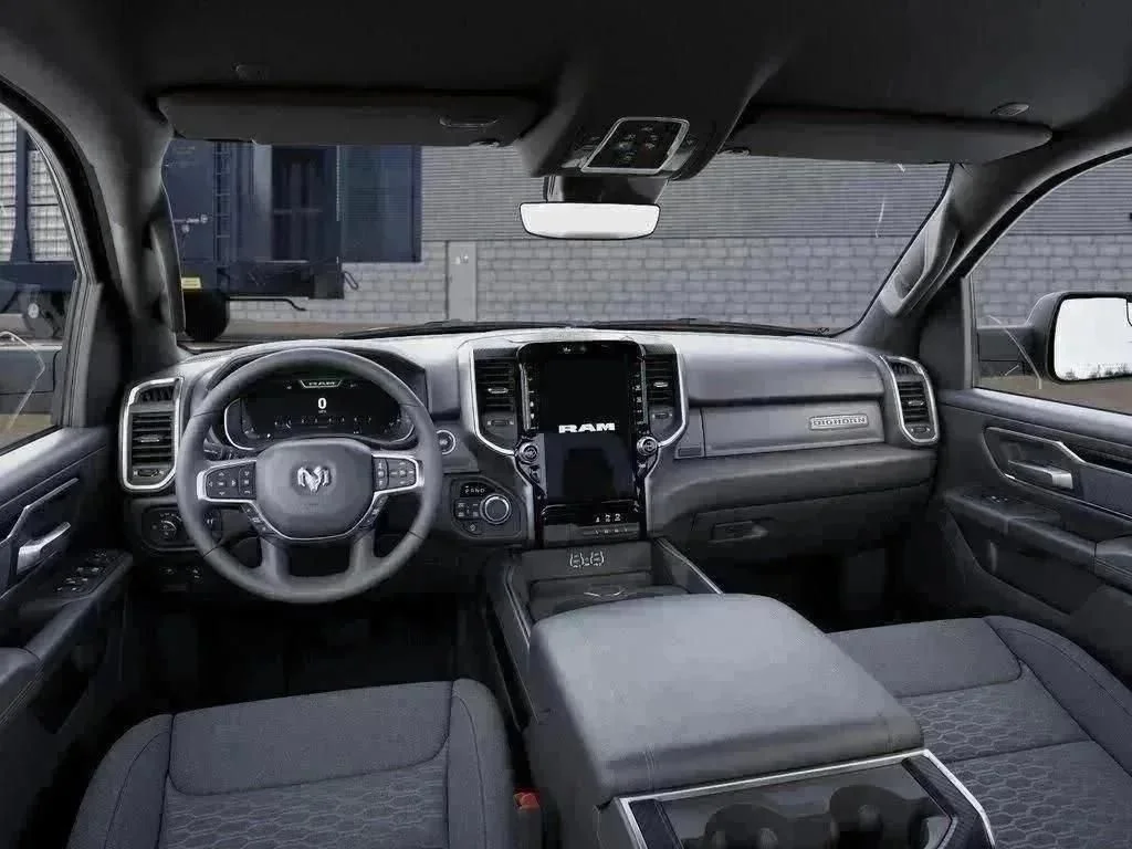 New 2026 Granite Crystal Metallic Clear-Coat Exterior Paint RAM Big Horn Night Edition image 7