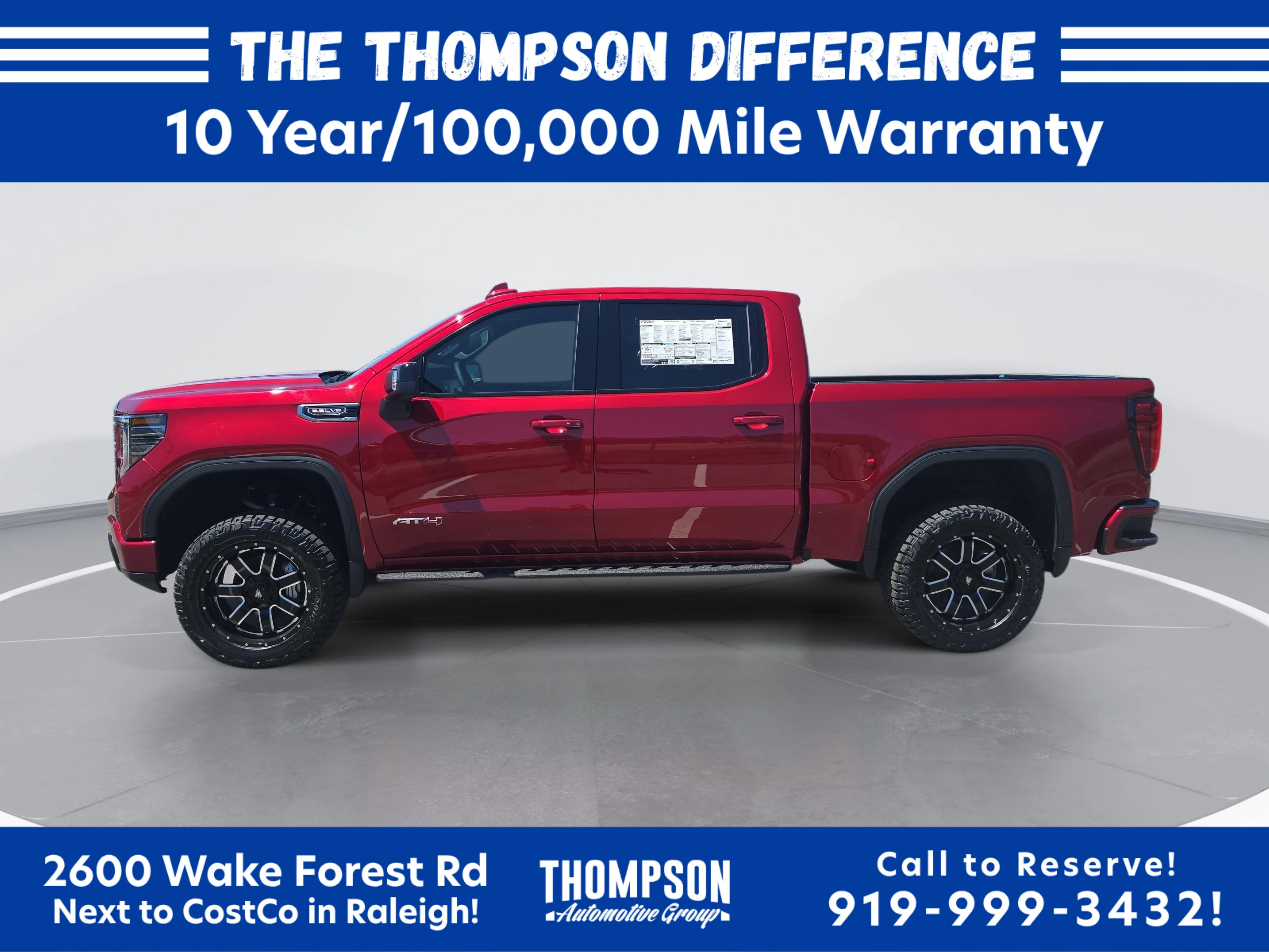 New 2026 Volcanic Red Tintcoat GMC AT4 image 9