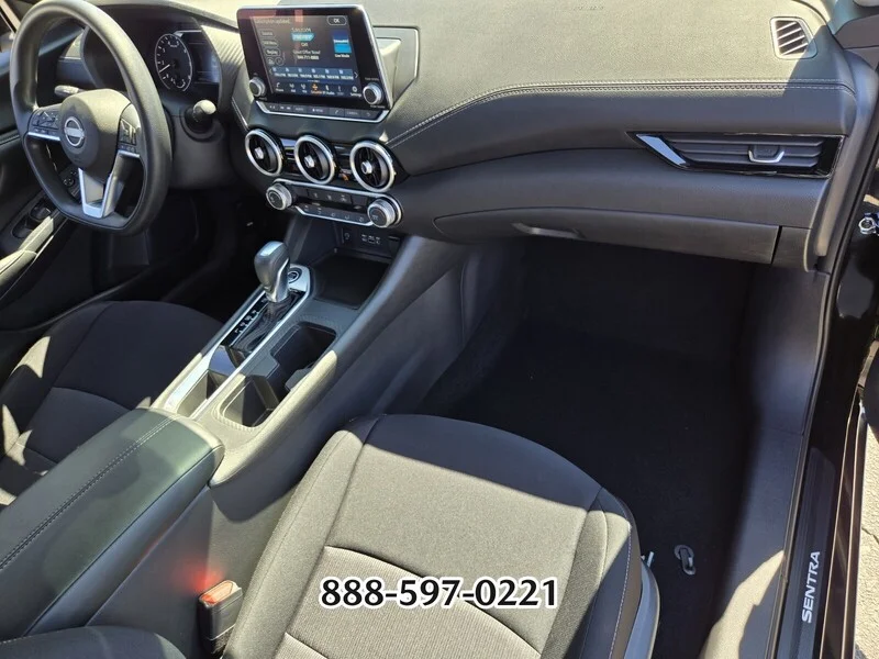 Used 2024 Super Black NISSAN SV image 18