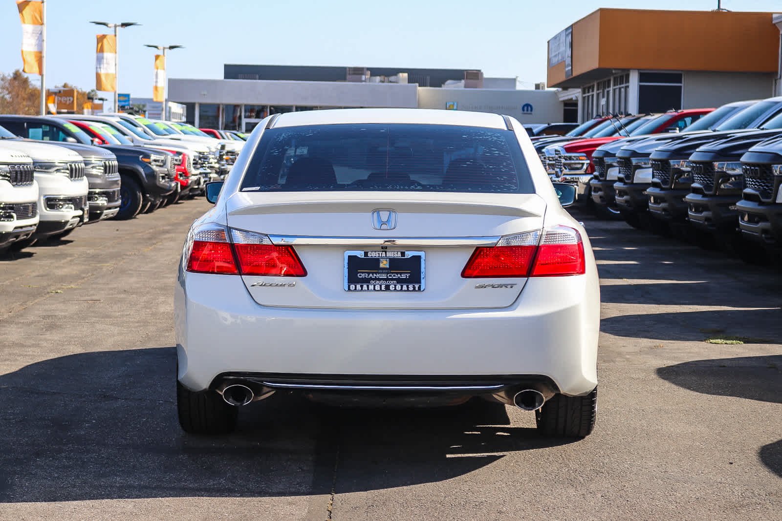 Used 2015 White Honda Sport image 5