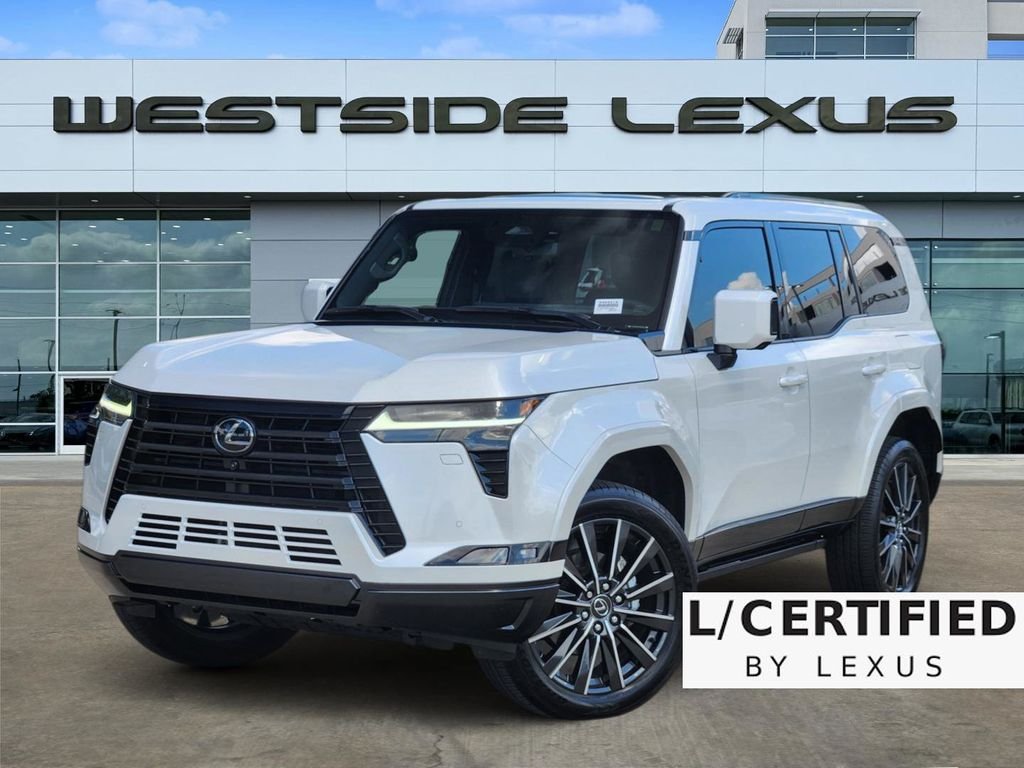 Certified Used 2025 White Pearl Lexus 550 Luxury+ image 1
