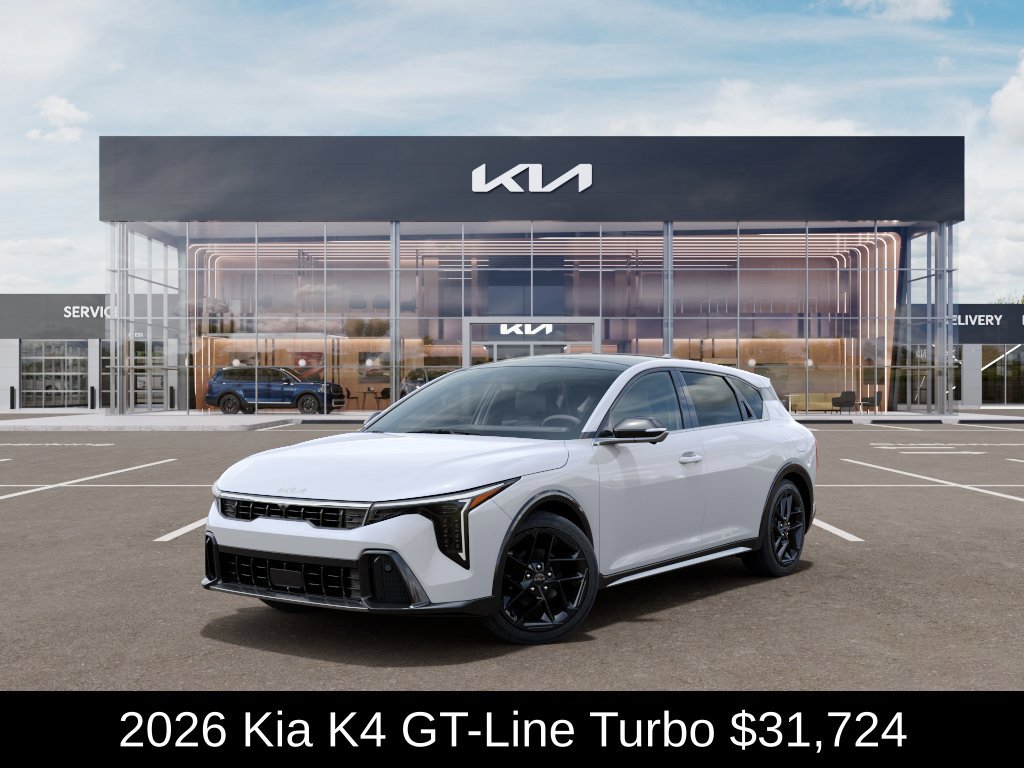 New 2026 Snow White Pearl Kia GT-Line Turbo image 2