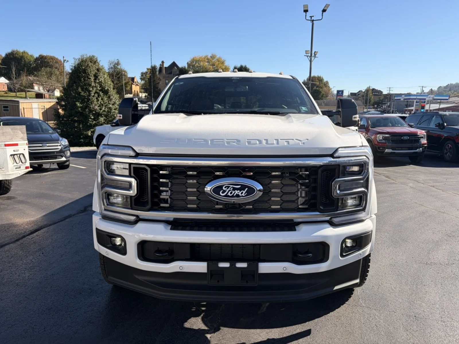 New 2027 Star White Metallic Tri-Coat Ford F-450® Platinum® image 3