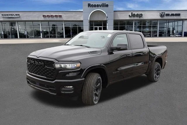 New 2026 Diamond Black Crystal Pearl-Coat Exterior Paint RAM Big Horn image 7