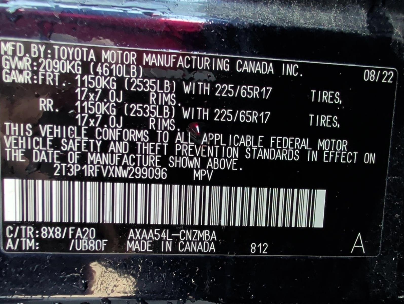 Used 2022 Blueprint Toyota XLE image 25