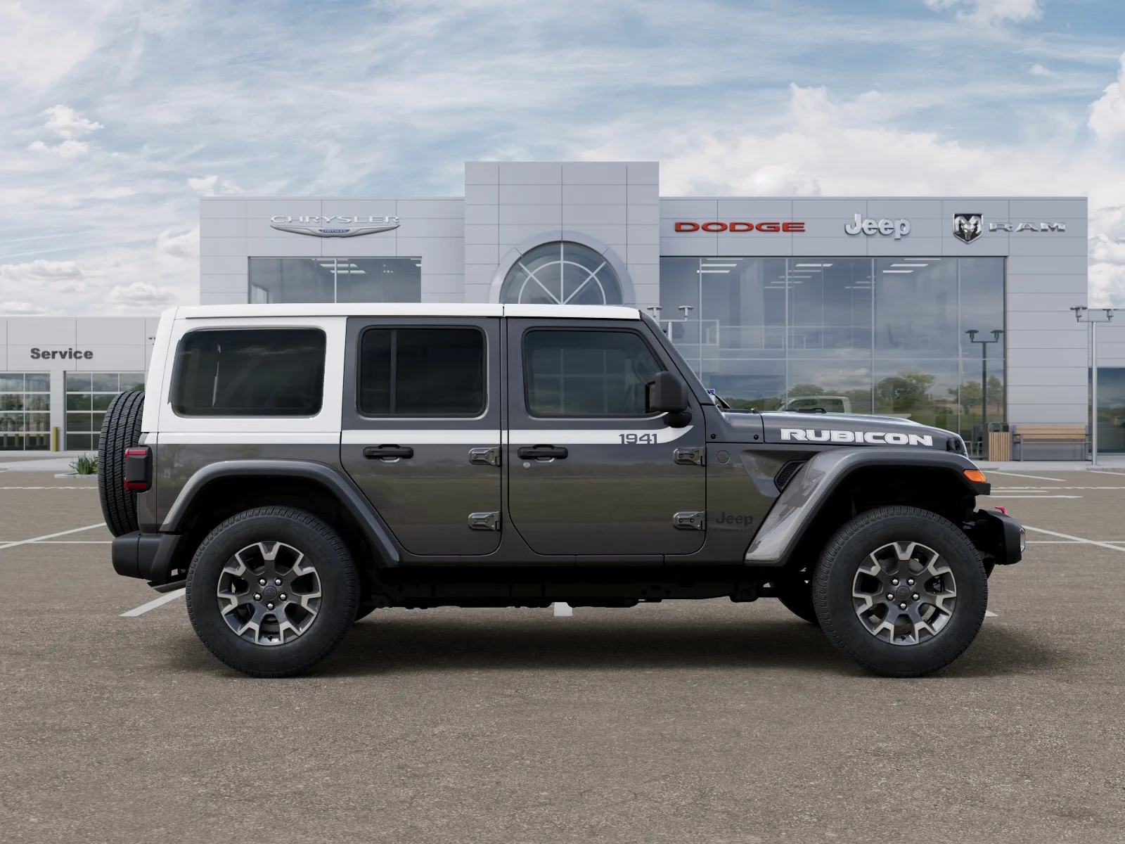 New 2026 Granite Crystal Metallic Clear-Coat Exterior Paint Jeep Sahara image 21
