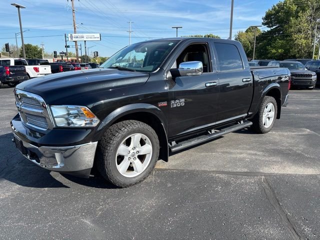 Used 2018 Brilliant Black Crystal Pearlcoat Ram Harvest image 3