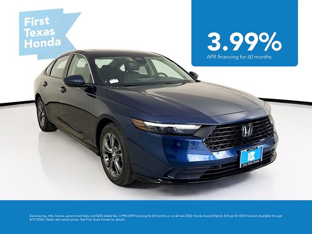 2026 Honda Accord Hybrid EX-L