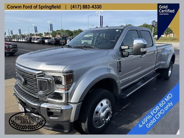 Used 2021 Iconic Silver Metallic Ford Lariat image 1