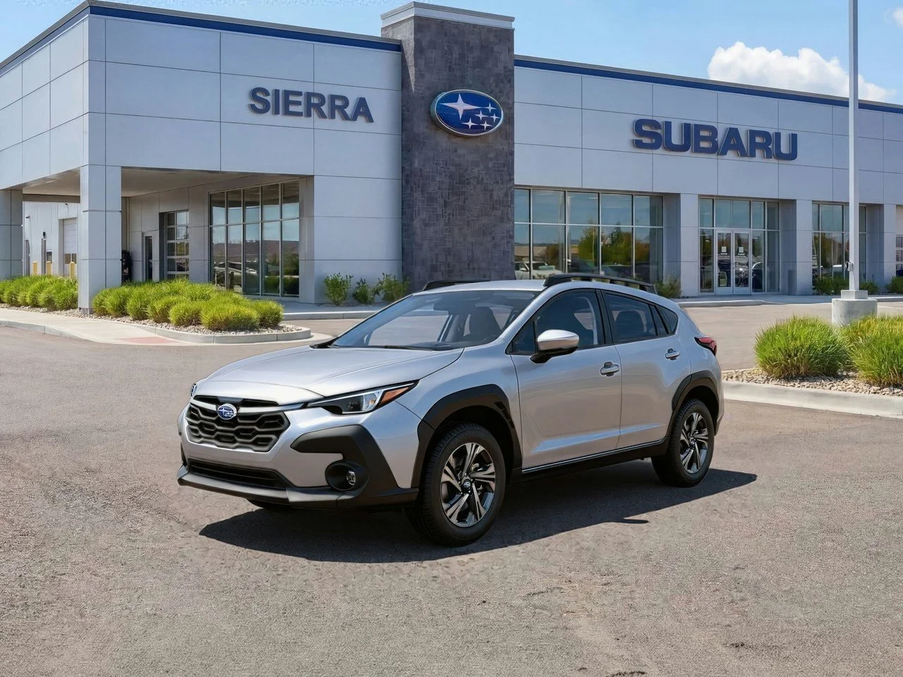 New 2026 Ice Silver Metallic Subaru Premium image 1