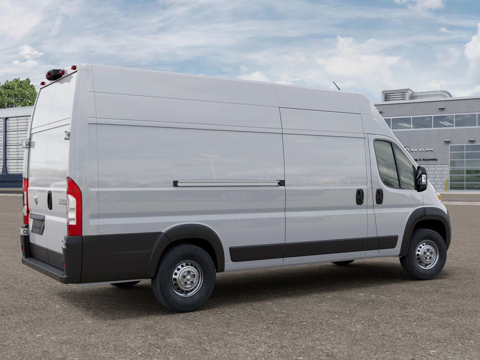 New 2026 Bright White Clearcoat RAM TRADESMAN image 2