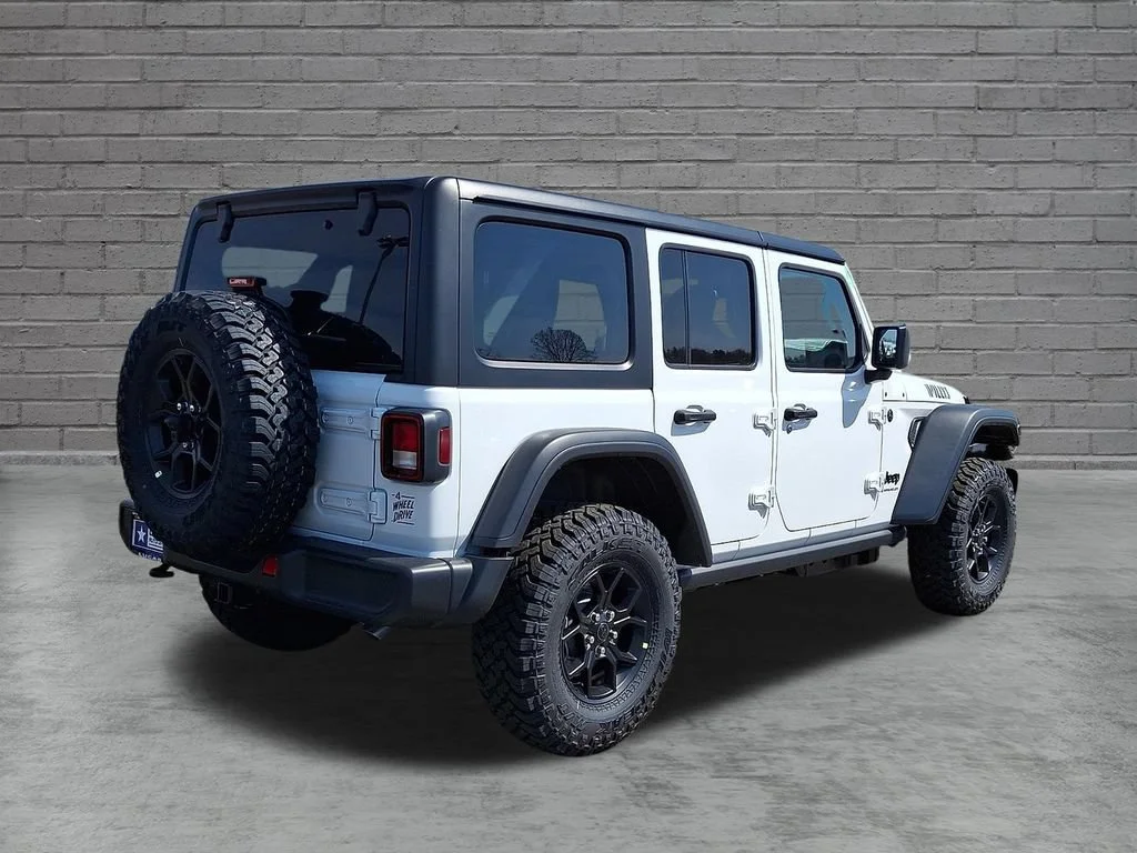 New 2026 Bright White Clearcoat Jeep Willys image 8