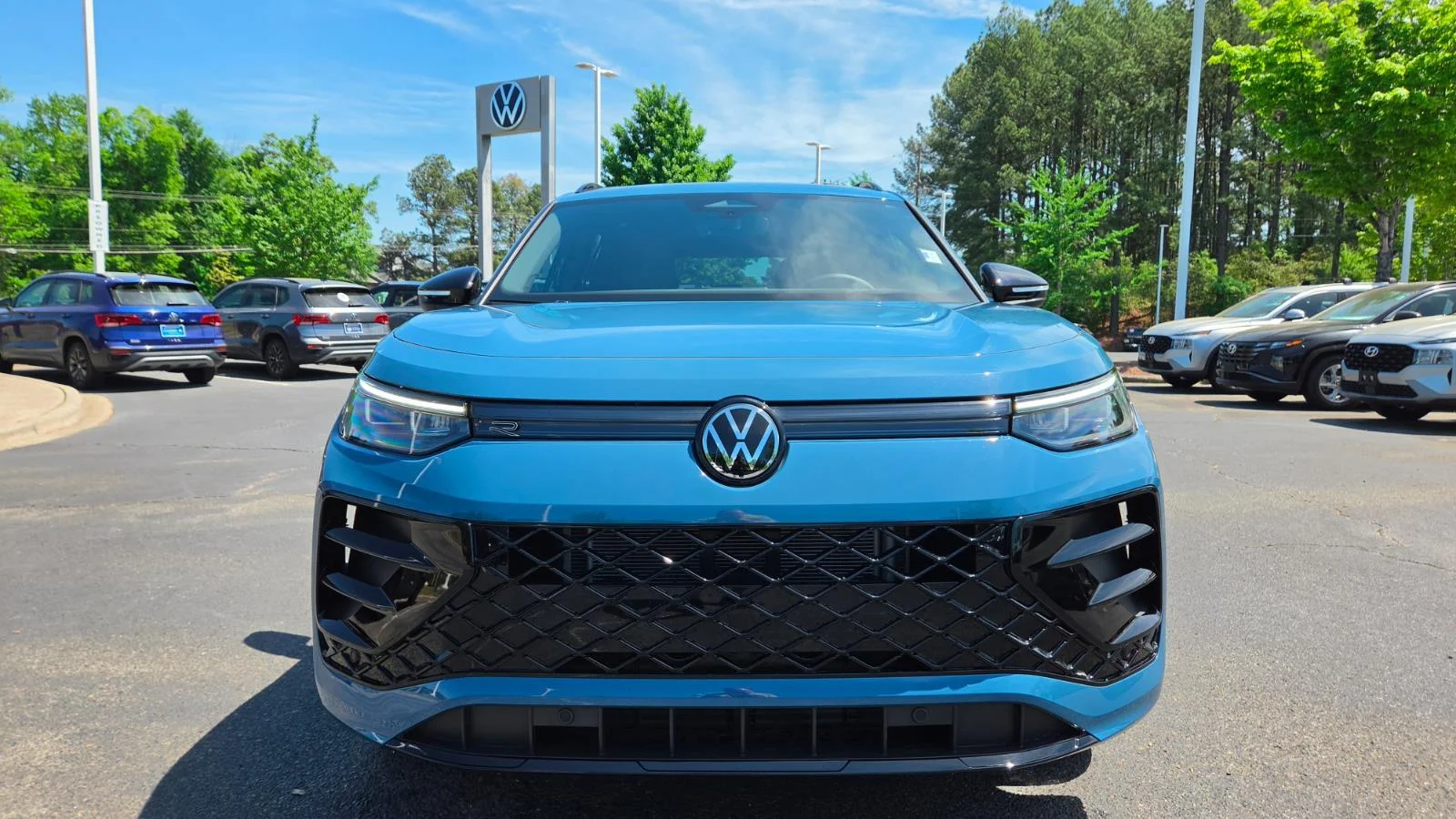 New 2026 Monterey Blue Pearl Volkswagen SE R-Line Black image 8