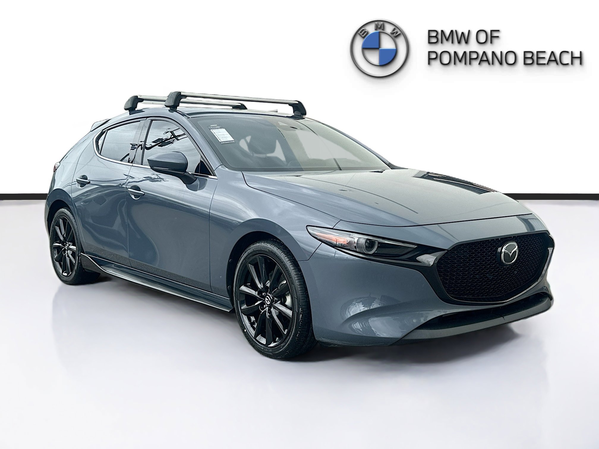 Used 2021 Polymetal Gray Metallic Mazda Premium image 1