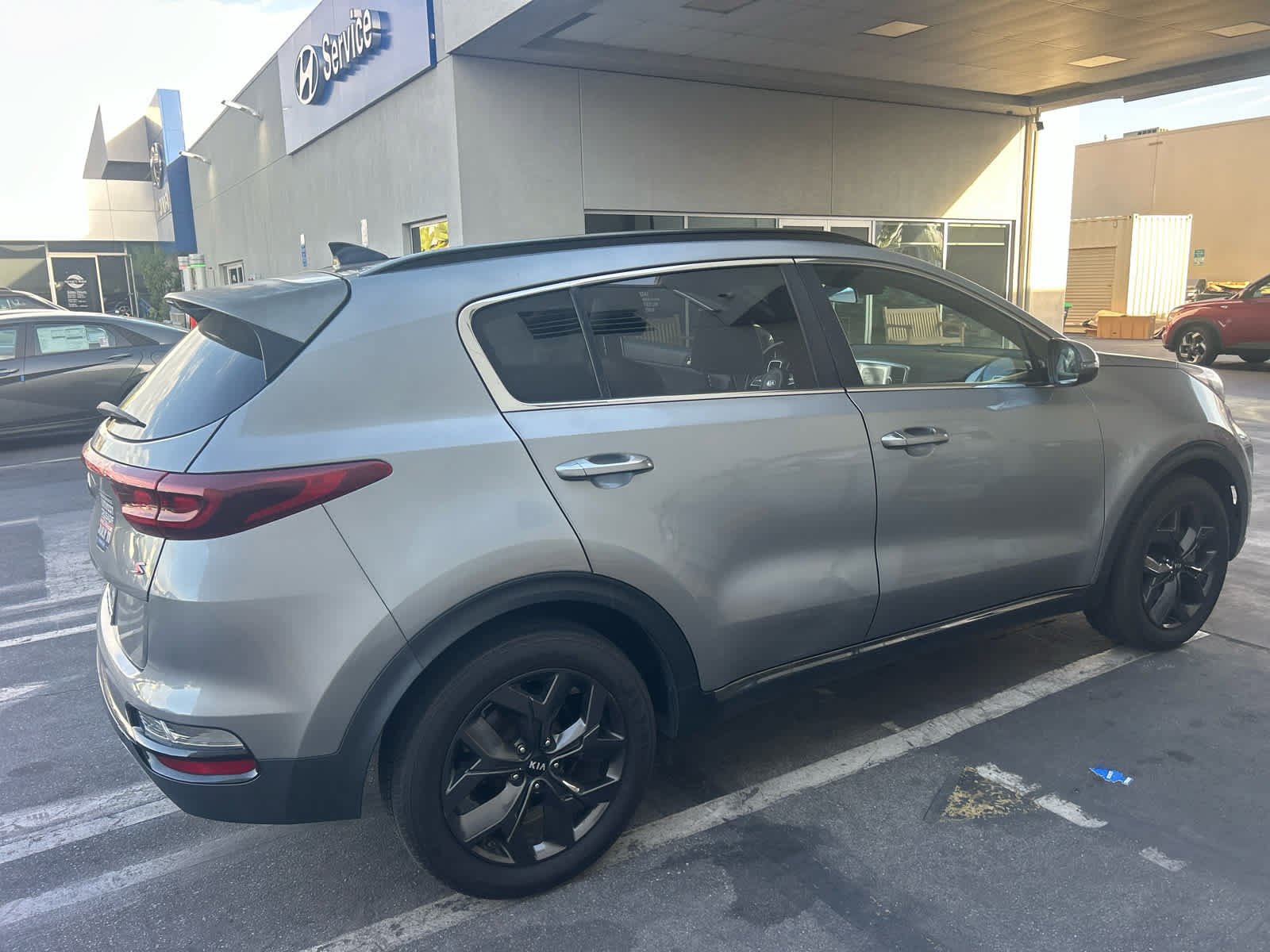 Used 2020 STEEL GRAY KIA S image 3