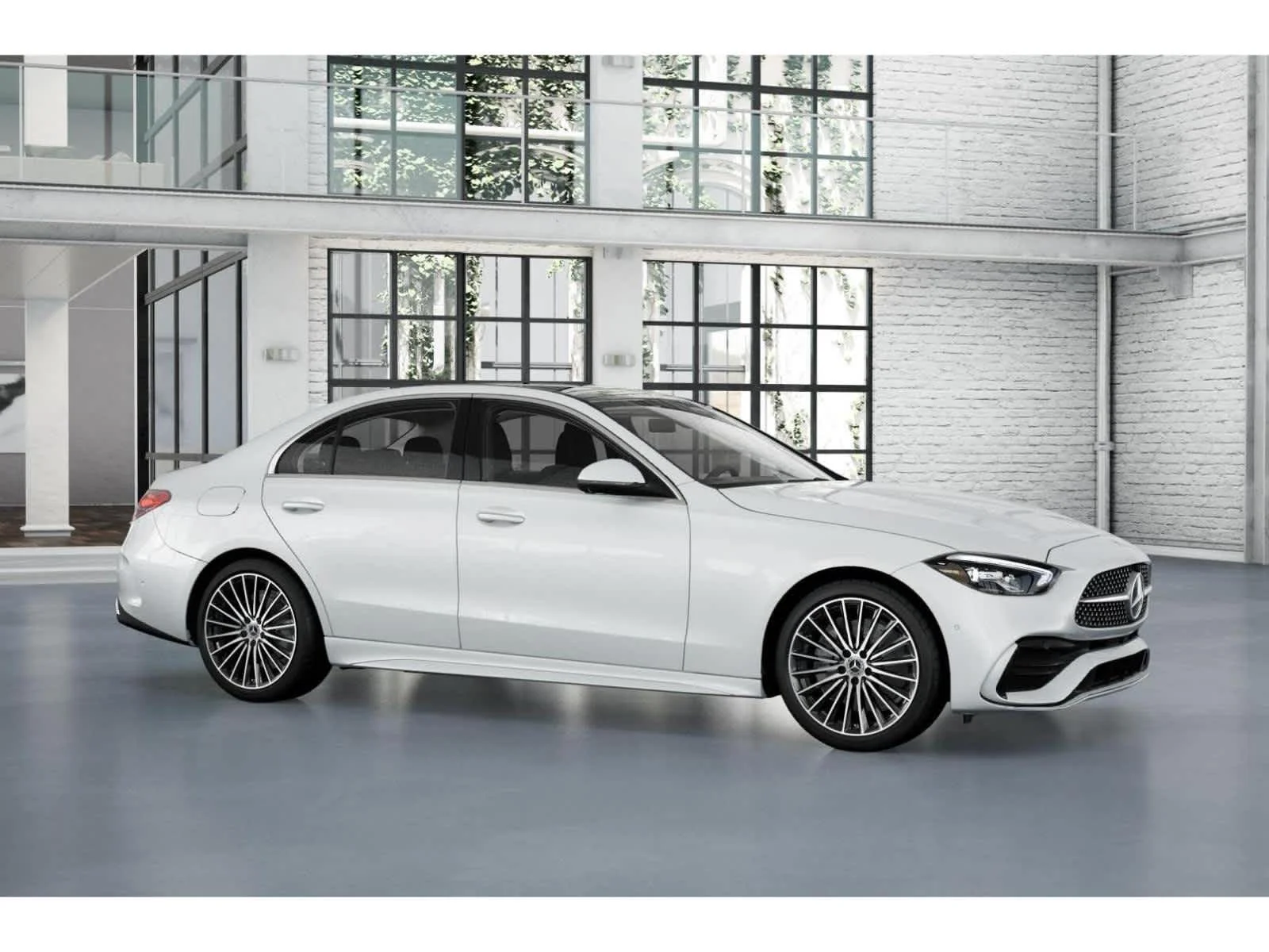 New 2026 MANUFAKTUR Moonlight White Metallic Mercedes-Benz C 300 image 12