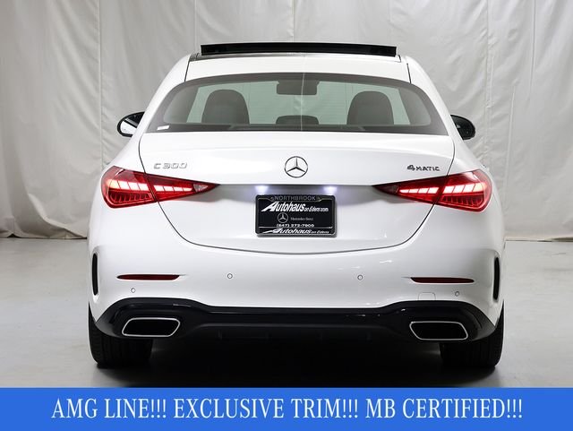 Certified Used 2023 Polar White Mercedes-Benz C 300 image 7
