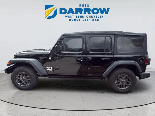 Used 2019 Black Jeep Unlimited Sport S image 2
