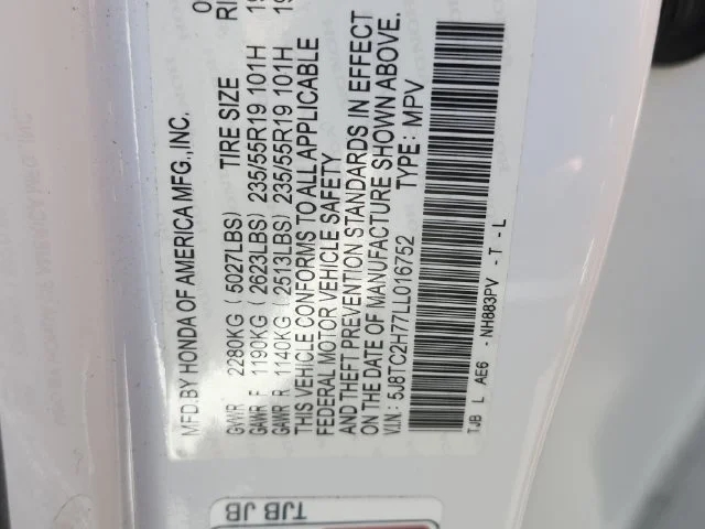 Used 2020 White Acura Advance Package image 42