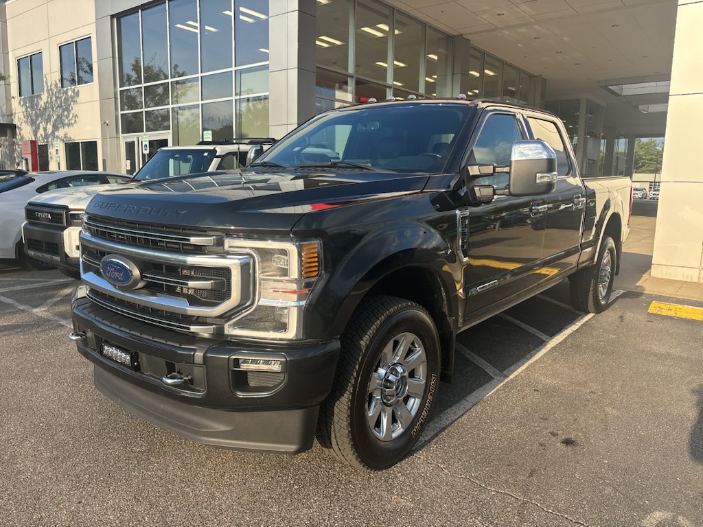 Used 2022 Agate Black Metallic Ford Platinum image 3
