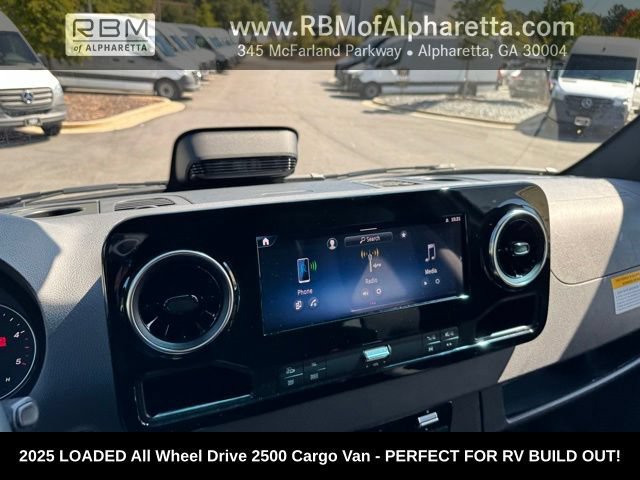 New 2025 Silver Gray Mercedes-Benz 2500 High Roof All Wheel Drive with 144 Wheel Base image 25