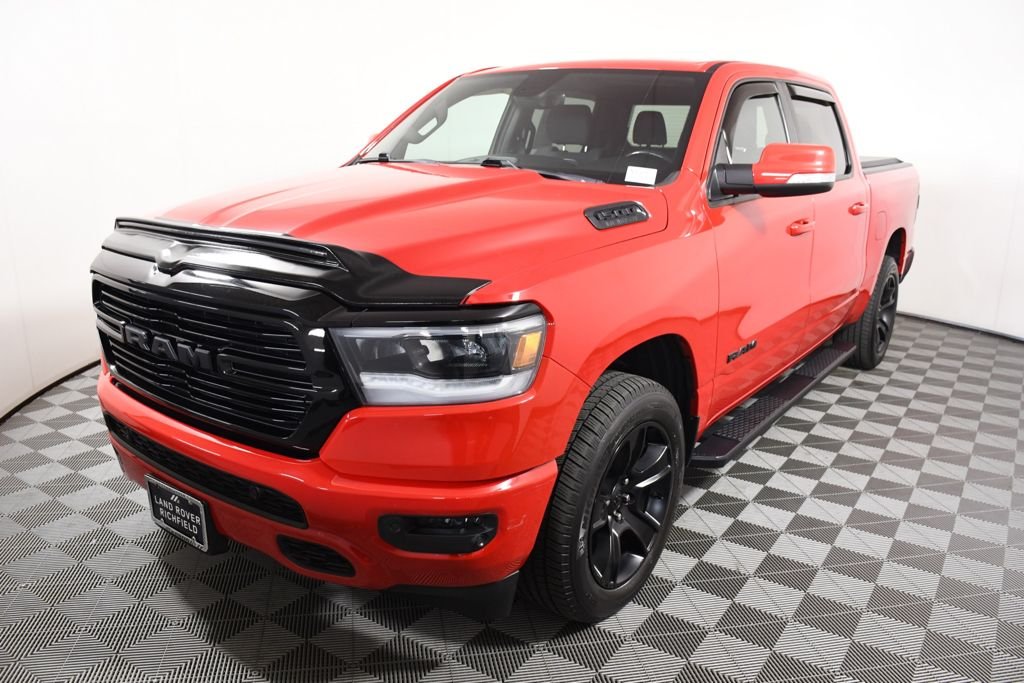 Used 2020 Flame Red Clearcoat Ram Big Horn/Lone Star image 1