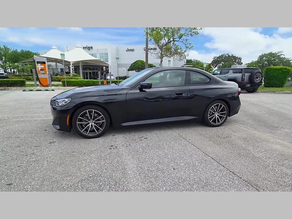 Used 2025 Black Sapphire Metallic BMW 230i image 45