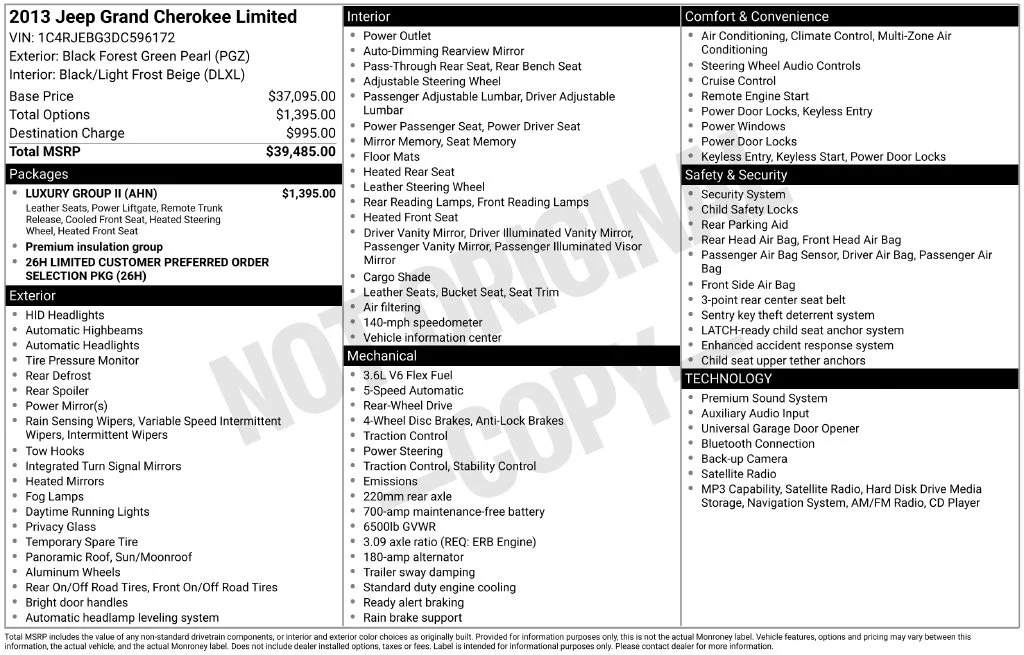 Used 2013 Black Jeep Limited image 2