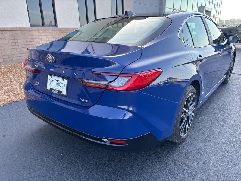 Used 2025 Reservoir Blue Toyota XLE AWD (Natl) image 2