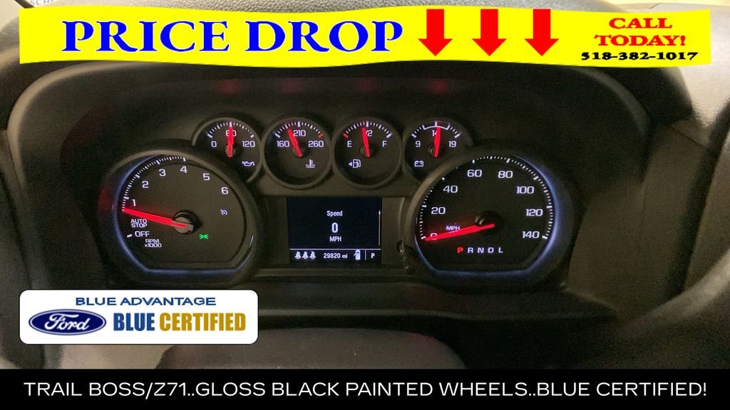 Certified Used 2024 Black Chevrolet Custom Trail Boss image 34